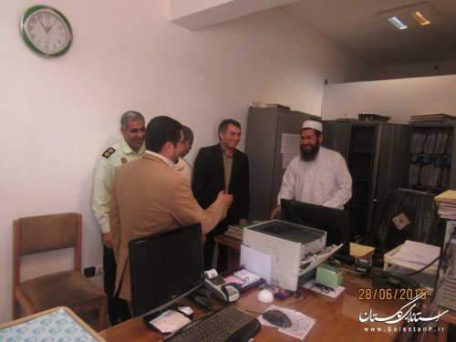 دیدار فرماندار گمیشان با رئیس دادگستری و قضات شهرستان 