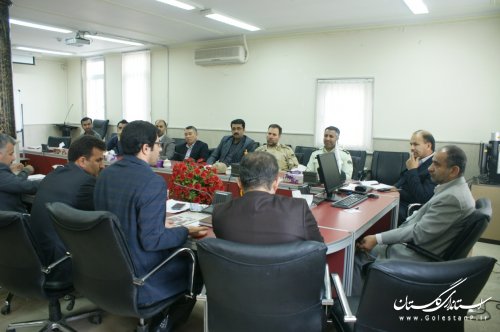برگزاري پنجمين جلسه كميته هماهنگي مرز اينچه برون در استان گلستان