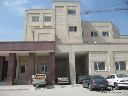 بازدید مدیران استانی و شهرستانی از بیمارستان در حال ساخت بندرگز