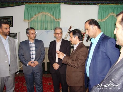 دیدار مدیرکل مرکز آموزش فنی و حرفه ای با فرماندار کردکوی