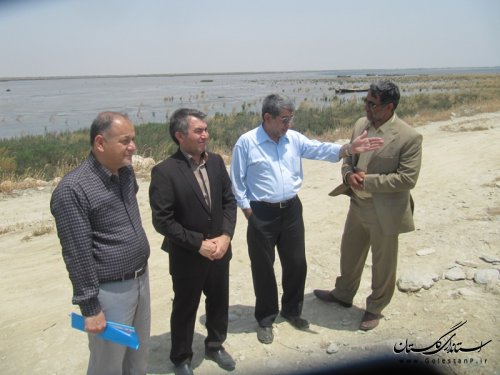 بازدید مدیر فنی و امور زیر بنایی سازمان مناطق آزاد کشور از بنادر تجاری گمیشان