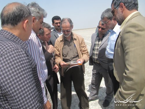 بازدید مدیر فنی و امور زیر بنایی سازمان مناطق آزاد کشور از بنادر تجاری گمیشان