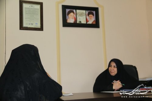 ملاقات حضوری مددجویان استان با مدیرکل بهزیستی