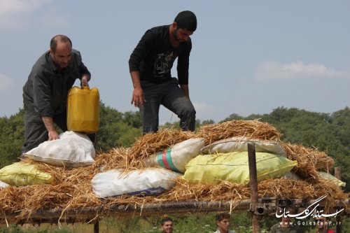 افزون بر 400 کیلوگرم مواد مخدر در گلستان امحاء شد