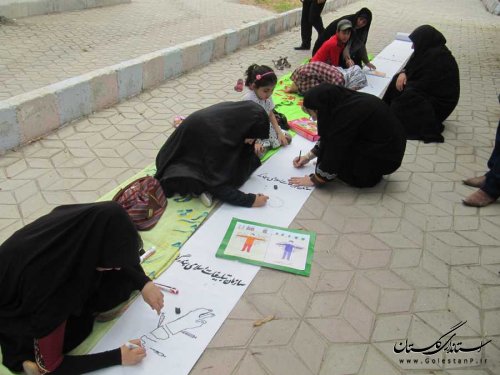 نمایشگاه پیشگیری از اعتیاد در بندرگز برپا شد