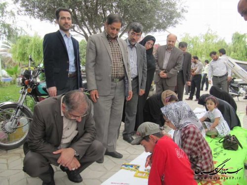 نمایشگاه پیشگیری از اعتیاد در بندرگز برپا شد