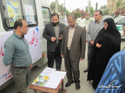 نمایشگاه پیشگیری از اعتیاد در بندرگز برپا شد