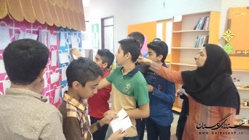 اعضاي كانون پرورش فکری مرکز گرگان 2 در خانه كتاب هاي من