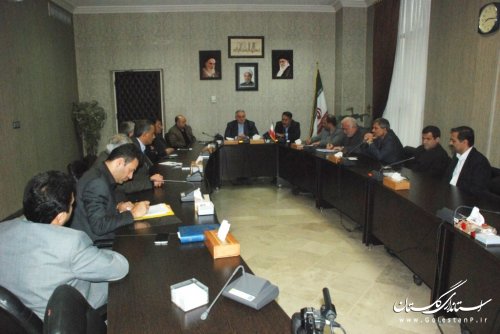 نشست هم اندیشی استاندار گلستان با نمایندگان مجلس شورای اسلامی استان 