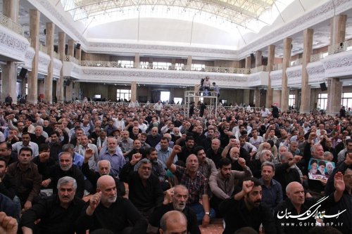 راهپیمایی روز قدس در گرگان برگزار شد