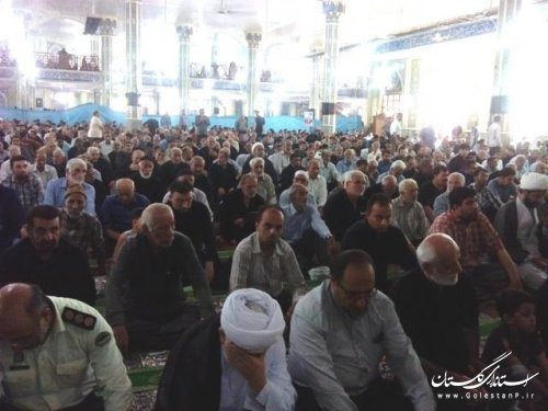 حضورپرشورمردم شهرستان علی آباد کتول در راهپیمایی روز قدس