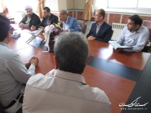 جلسه هماهنگی جشن گلریزان در بندرترکمن برگزار شد