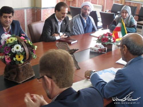 جلسه هماهنگی جشن گلریزان در بندرترکمن برگزار شد
