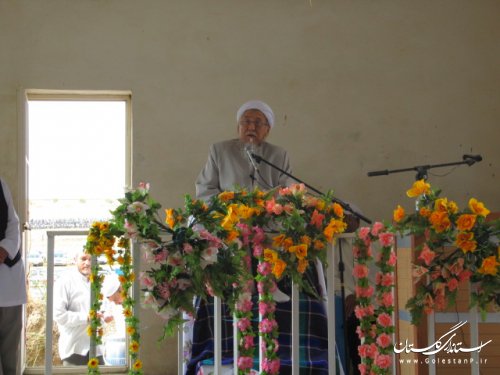 سخنرانی فرماندار کلاله در نماز عید فطر شهرستان