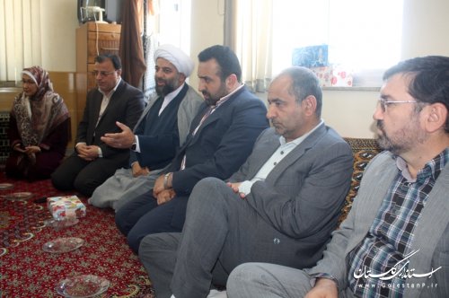 معاون سیاسی، امنیتی و اجتماعی استاندار با امام جمعه بندرترکمن دیدار کرد
