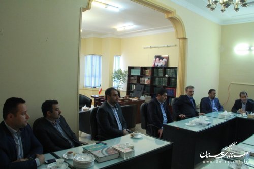 دیدار فرماندار شهرستان نور با فرماندار شهرستان گرگان