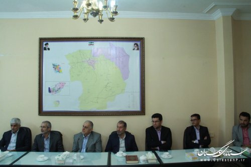 دیدار فرماندار شهرستان نور با فرماندار شهرستان گرگان