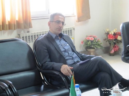 دیدار دکتر عموزاد معاونت دانشگاه علوم پزشکی استان با فرماندار کردکوی