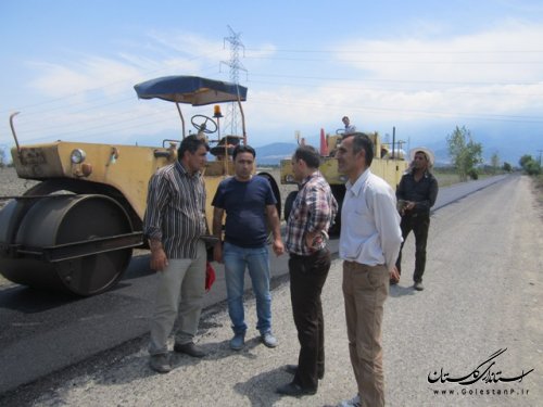  جاده 3 کیلومتری منتهی به مجتمع آموزشی النگ آسفالت شد
