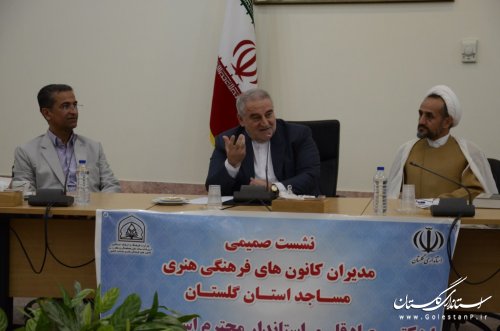 رابطه مساجد و کانون های فرهنگی باید طولی و تکامل بخش باشد