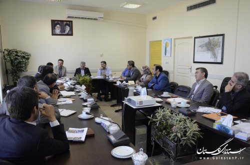 جلسه مشترک سرپرست سازمان مدیریت و برنامه ریزی استان با فرمانداران