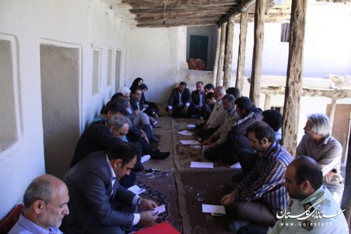 مشکلات دورترین ومرتفع ترین روستای بخش مرکزی گرگان بررسی شد