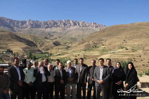 مشکلات دورترین ومرتفع ترین روستای بخش مرکزی گرگان بررسی شد