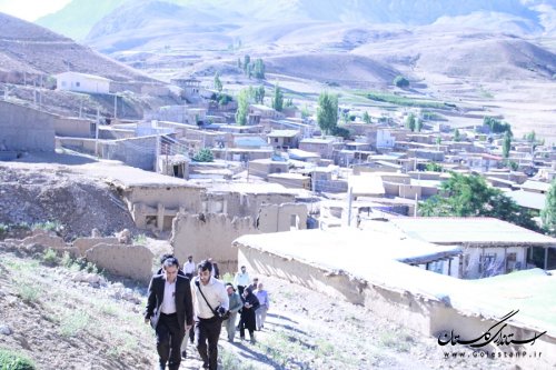 مشکلات دورترین ومرتفع ترین روستای بخش مرکزی گرگان بررسی شد