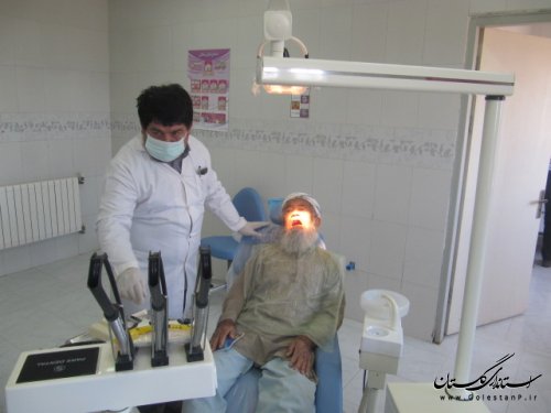 مرکز دندانپزشکی روستای مالای شیخ کلاله افتتاح شد