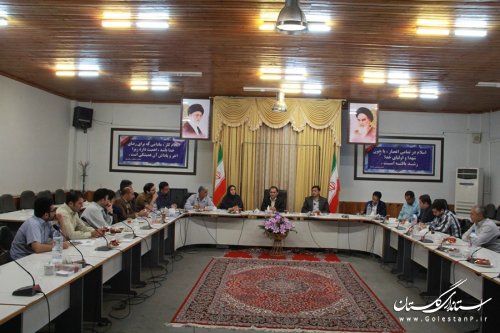 دیدار اعضای هیئت اجرایی حزب اراده ملت ایران شعبه گلستان با فرماندار گرگان