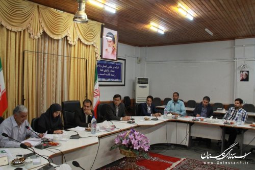 دیدار اعضای هیئت اجرایی حزب اراده ملت ایران شعبه گلستان با فرماندار گرگان