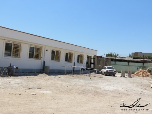 بازدید فرماندار شهرستان گالیکش از طرح مقاوم سازی آموزشگاه کوثر