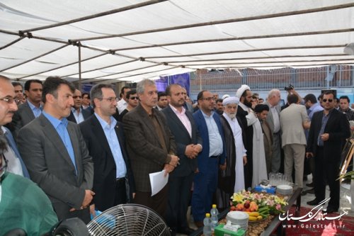 ساختمان سازمان توابخشی و آموزشی معلولین جسمی علی آباد کتول افتتاح شد