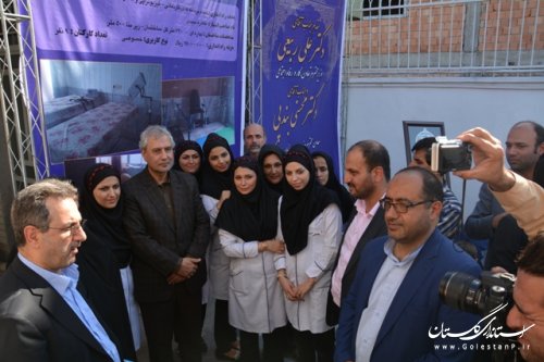 ساختمان سازمان توابخشی و آموزشی معلولین جسمی علی آباد کتول افتتاح شد