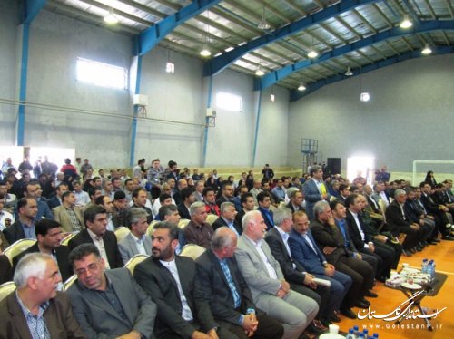 افتتاح مجموعه ورزشی و فرهنگی  کارگران شهرستان کردکوی