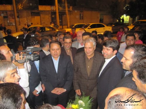 کلنگ احداث مرکز درمانی و اداری تامین اجتماعی کلاله به زمین زده شد