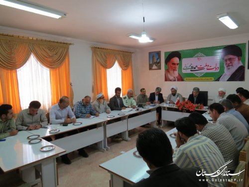 تشکیل 4 کمیته جهت برگزاری هرچه باشکوهتر مراسم تشییع شهدای غواص شهرستان