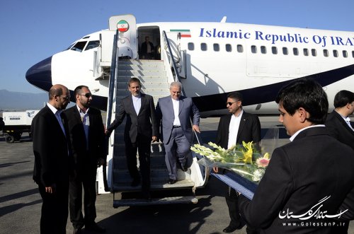 معاون اول رییس جمهور وارد گرگان شد