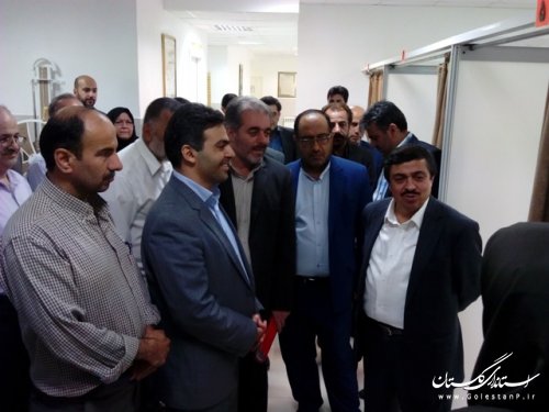 بازدید معاون درمان وزیربهداشت از کلينيک فوق تخصصی قائم علی آباد کتول
