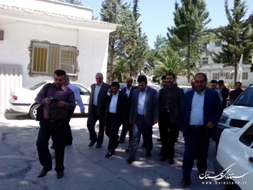 بازدید معاون درمان وزیربهداشت از کلينيک فوق تخصصی قائم علی آباد کتول