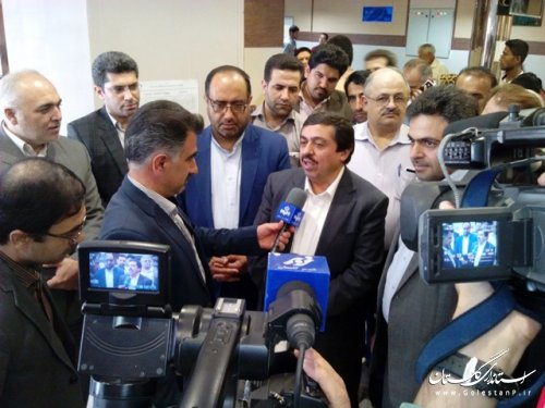 بازدید معاون درمان وزیربهداشت از کلينيک فوق تخصصی قائم علی آباد کتول