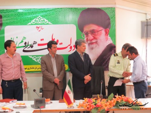 برگزاری نشست صمیمی فرماندار شهرستان آق قلا با اصحاب رسانه 