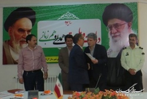 برگزاری نشست صمیمی فرماندار شهرستان آق قلا با اصحاب رسانه 