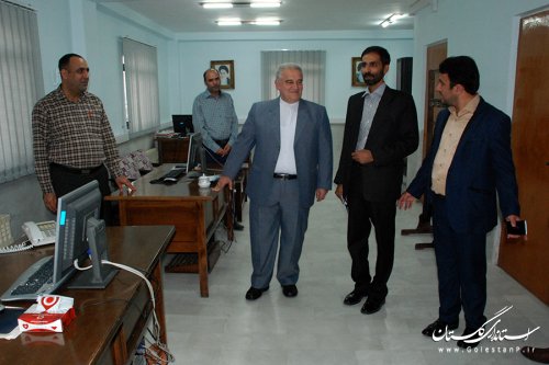 بازدید استاندار گلستان از خبرگزاری جمهوری اسلامی