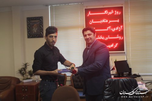 خبرنگاران ورزشی نویس در اداره کل ورزش و جوانان گلستان تجلیل شدند 