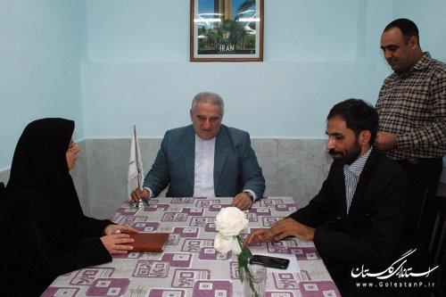 بازدید استاندار گلستان از خبرگزاری جمهوری اسلامی