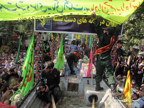 دردانه های دست بسته وارد مینودشت شدند