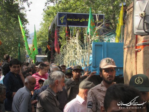 دردانه های دست بسته وارد مینودشت شدند