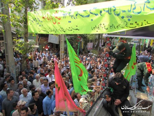 دردانه های دست بسته وارد مینودشت شدند