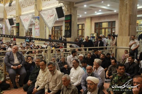 کاروان دردانه های دست بسته وارد شهر گرگان شد 